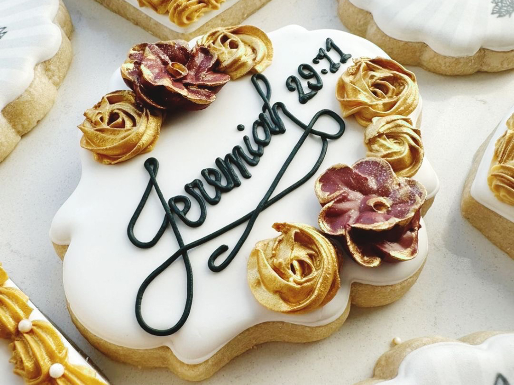 Scripture Religious with Floral