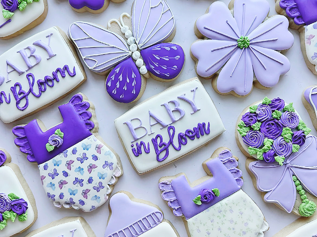 Baby in Bloom and Butterflies